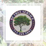 R F Tree Service Logo