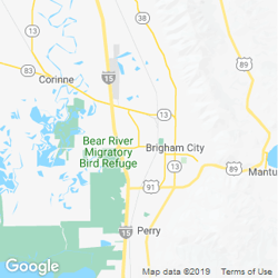 LawnStarter service area around  Brigham City UT