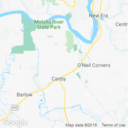 LawnStarter service area around  Canby OR