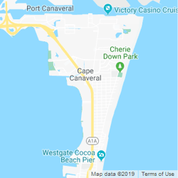LawnStarter service area around  Cape Canaveral FL 