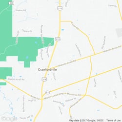 LawnStarter service area around  Crawfordville FL 