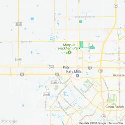 LawnStarter service area around Katy TX